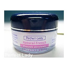 PERFECT LADY Natural French akrylový pudr exclusive white 15 ml