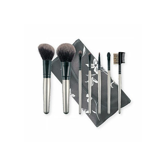 Set 7 štětců na líčení+etue 35500 Top Choice