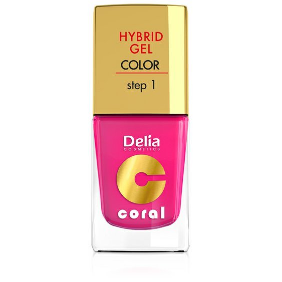 DELIA hybrid Coral Gel lak 03 růžový 11 ml