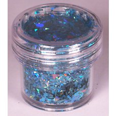 Ozdoby na nehty-Drcená slída nails holgrafic blue č.604 7g