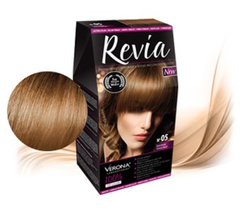 Verona Revia barva na vlasy 05 dark blonde 50ml