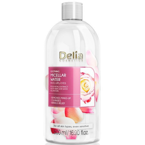 Delia Zklidňující micerální voda pro všechny typy pleti 500ml 1520