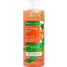 Delia Cosmetics Vegan Plant Essence Pleťový peeling vlašský ořech 200ml