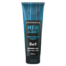 DERMACOL Men Agent gentleman touch sprchový gel 3v1 250ml