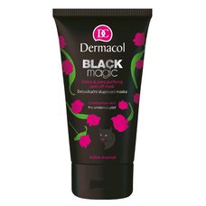 DERMACOL Black Magic detoxikační slupovací maska s aktivním uhlím 150ml