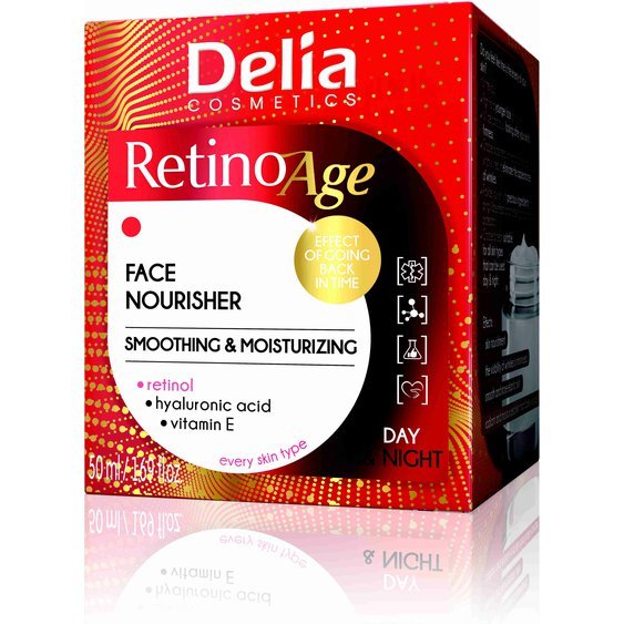 Delia RETINOAGE Pleťový krém výživný  den/noc 50ml 2782