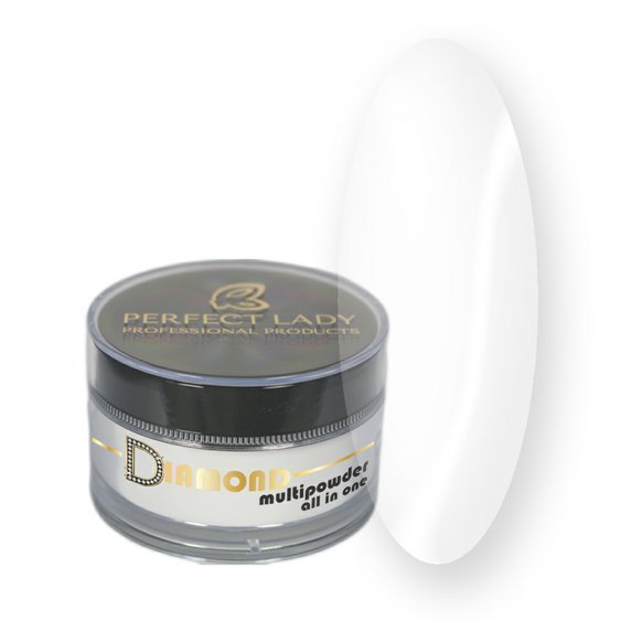Perfect Lady DIAMOND MULTIPOWDER all in one ACRYLIC- Natural 10ml 3065