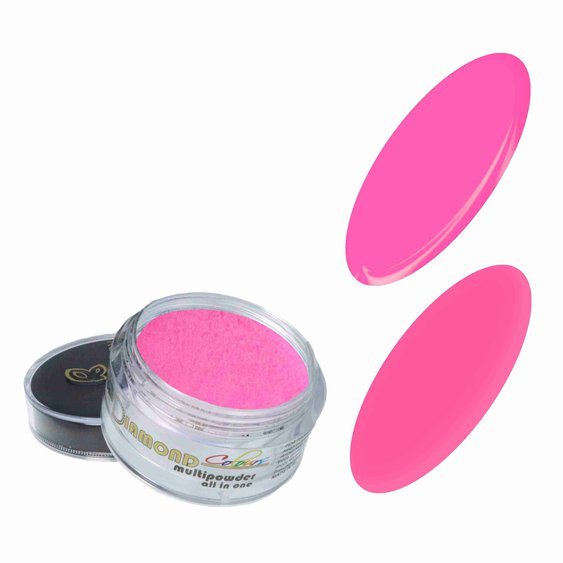Perfect Lady DIAMOND MULTIPOWDER COLOURS all in one - neon pink 10 ml 3069