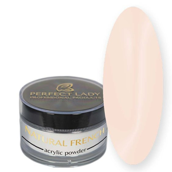PERFECT LADY Natural French akrylový pudr beige 10 ml 4617