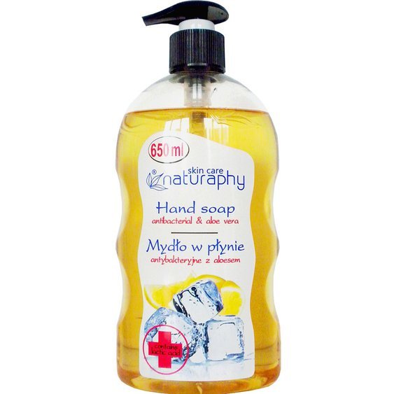 Naturphy Tekuté mýdlo antibakteriální Aloe Lemon 650 ml 75094