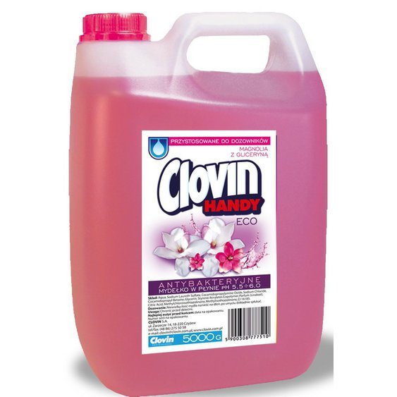 CLOVIN antibakteriální tekuté mýdlo Magnolie 5 L 76014