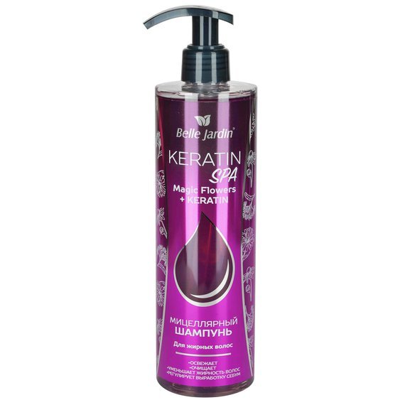 Keratin SPA MAGIC FLOWERS šampon pro mastné vlasy 400ml 77120.jpg