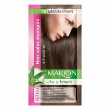 MARION Tónovací šampón - středně hnědá