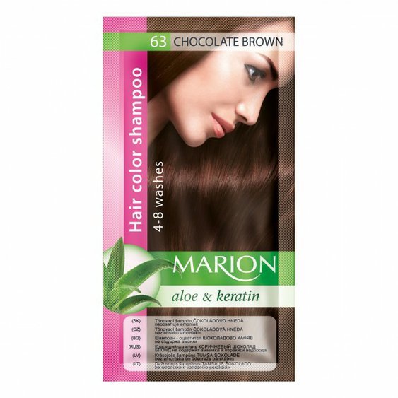 MARION Tónovací šampón 63 Chocolate Brown 40ml 7753