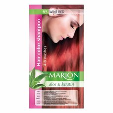 MARION Tónovací šampón - vínově červená