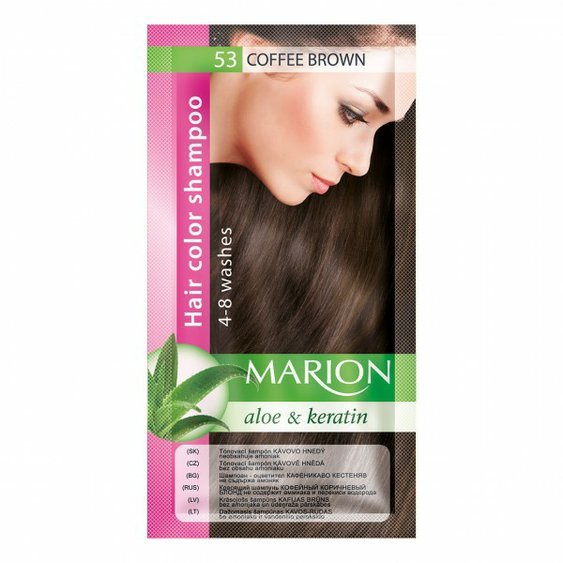 MARION Tónovací šampón 53 Coffe Brown 40ml 7771