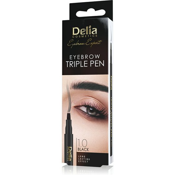 Delia Cosmetics Tattoo eyebrow pen 24H černý 1,3g 87797