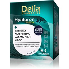 DELIA COSMETICS Hyaluron Fusion hydratační krém proti vráskám 40+ 50 ml