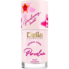 Delia Cosmetics Porcelan lak na nehty 2v1 č.5 růžový 11ml