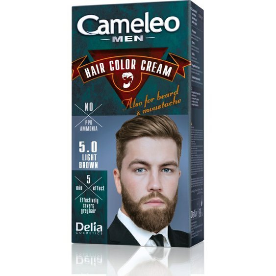 CAMELEO barva na vlasy pro muže - světle hnědá 89303