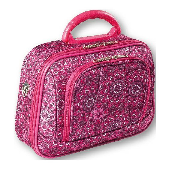 Top Choice Kosmetický kufřík ETHNO Růžový 30x21x8cm 95295