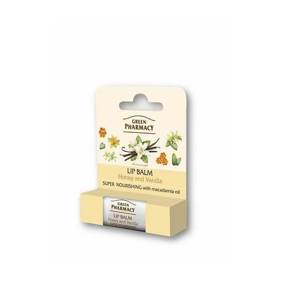 Green Pharmacy výživný balzám na rty med a vanilka 3,6 g 96141