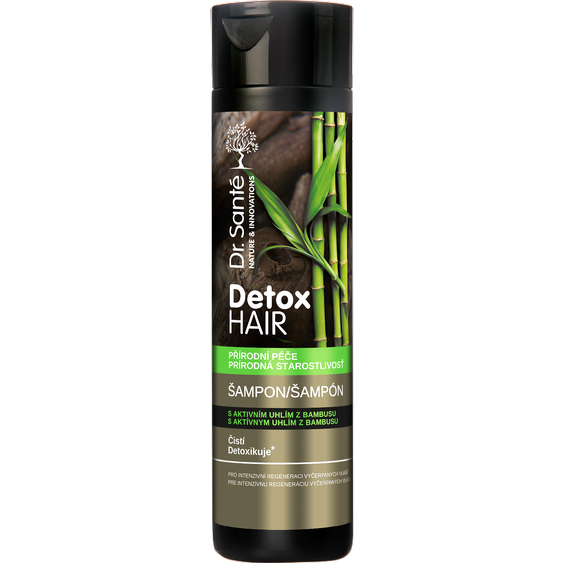 ​Dr. Santé Detox Hair šampon na vlasy 250ml - s aktivním uhlím z bambusu 96311
