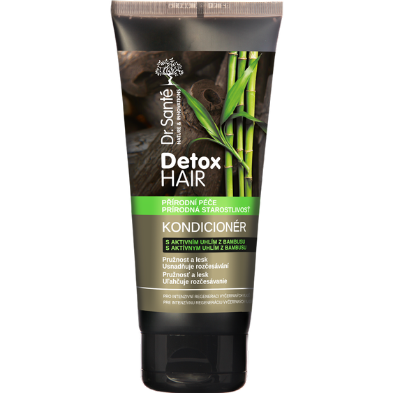 Dr. Santé Detox Hair kondicionér na vlasy 200 ml - s aktivním uhlím z bambusu 96313