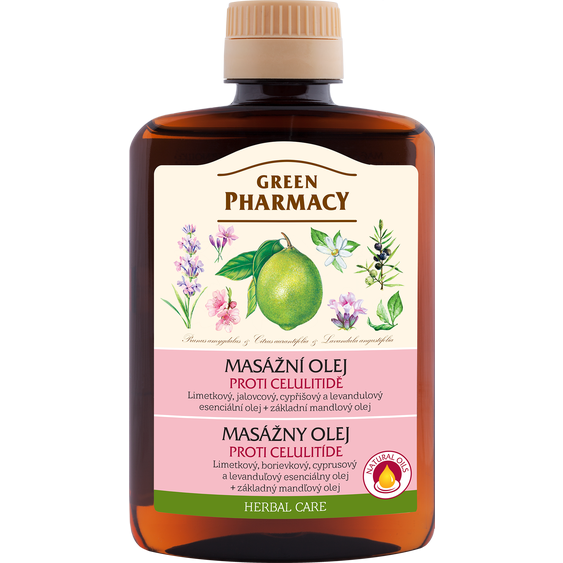 Green Pharmacy Masažní olej proti celulitidě 200 ml 96330