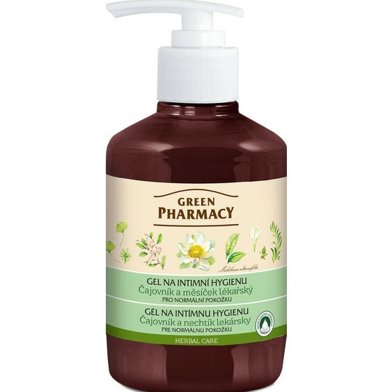 Green Pharmacy gel na intimní hygienu pro normální pokožku 370ml  96422