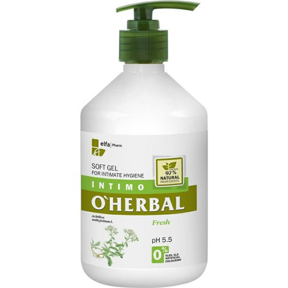 O’Herbal jemný gel pro intimní hygienu Fresh 500 ml 96521