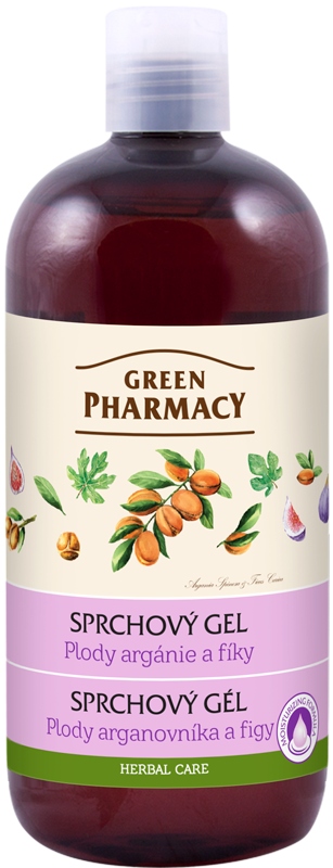 Green Pharmacy sprchový gél plody argánie a fíky 500 ml