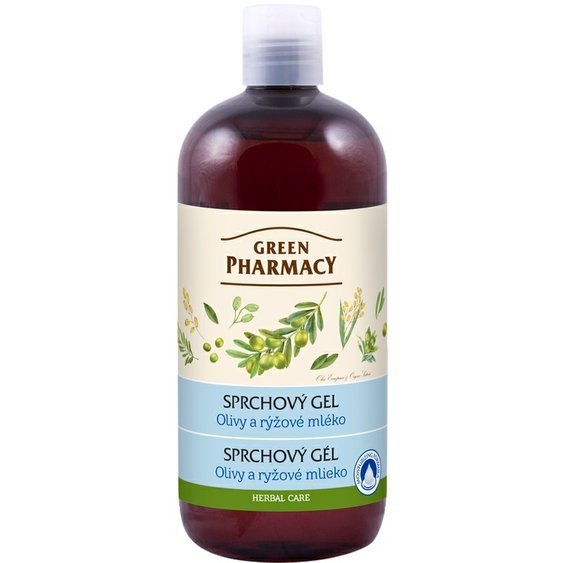 Green Pharmacy sprchový gel Olivy a rýžové mléko 500 ml 96561