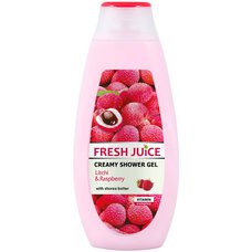​Fresh Juice Krémový sprchový gel Litchi a Malina 400ml