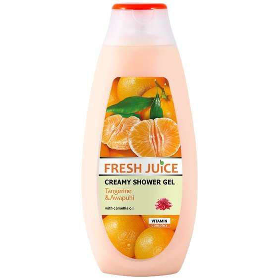 ​Fresh Juice Krémový sprchový gel Mandarinka a Havajský zázvor Awapuhi 400ml 96706