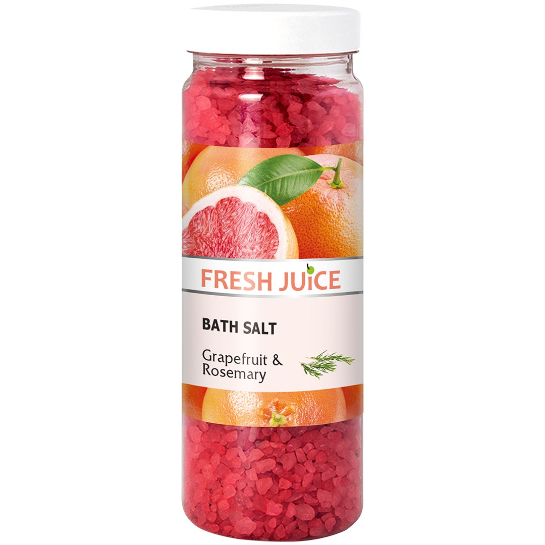 ​Fresh Juice Koupelová sůl Grapefruit a Rozmarýn 700g