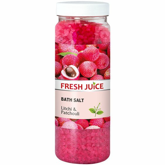​Fresh Juice Koupelová sůl Litchi a Patchouli 700g 96709