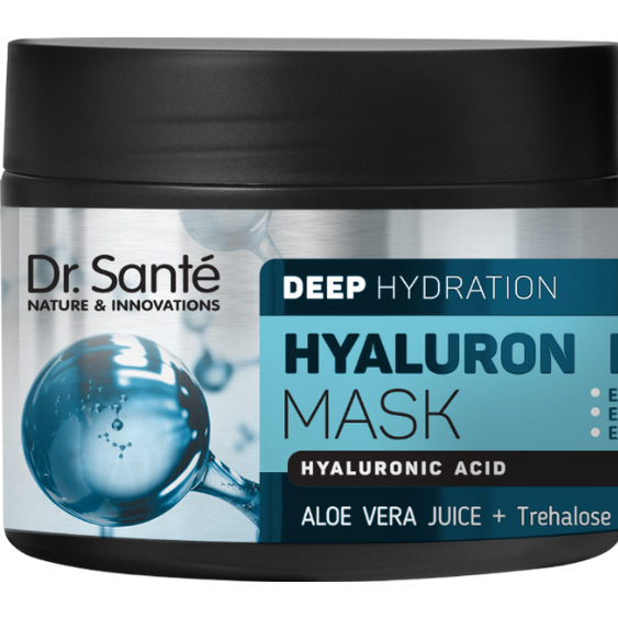 Dr. Santé Hyaluron Deep Hydratin maska pro suché, matné a lámavé vlasy 300ml 96743