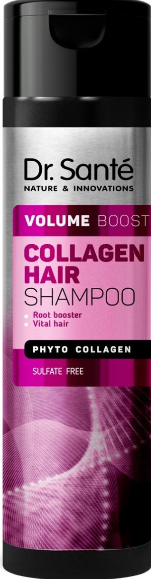Dr.Sante COLLAGEN HAIR Volume boost šampon pro poškozené, suché vlasy a vlasy bez objemu 250ml