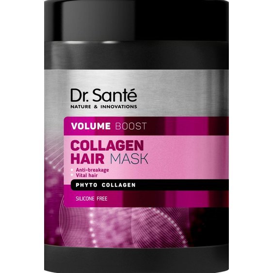 Dr.Sante COLLAGEN HAIR Volume boost maska pro poškozené, suché vlasy a vlasy bez objemu 1L 96753