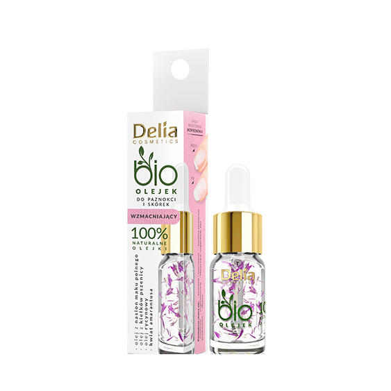 Delia Cosmetics BIO olejíček na nehty posilující Amarant 10ml 99613
