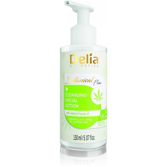 Delia BOTANICAL FLOW Canabis  Mycí emulze na Pleť 150ml 99650