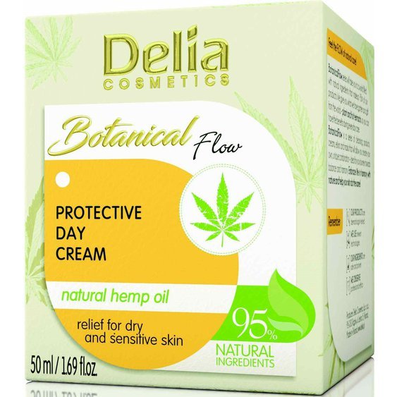 Delia BOTANICAL FLOW Canabis Ochranný denní krém 50ml  99653