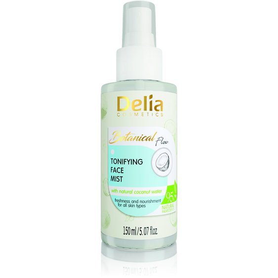 Delia BOTANICAL FLOW Osvěžující kokosová pleťová mlha 150ml. 99670