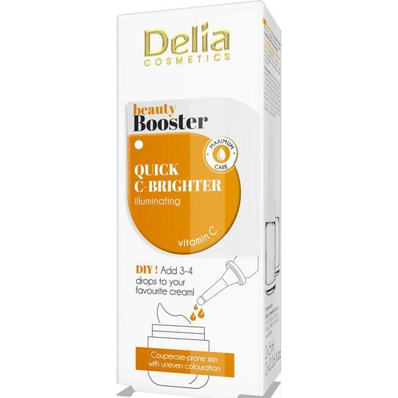 Delia BEAUTY BOOSTER S VITAMÍNEM C pro zlepšení tónu pleti 2x5ml 99681